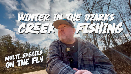 Winter In The Ozarks | Creek Fishing | Multi-Species On The Fly