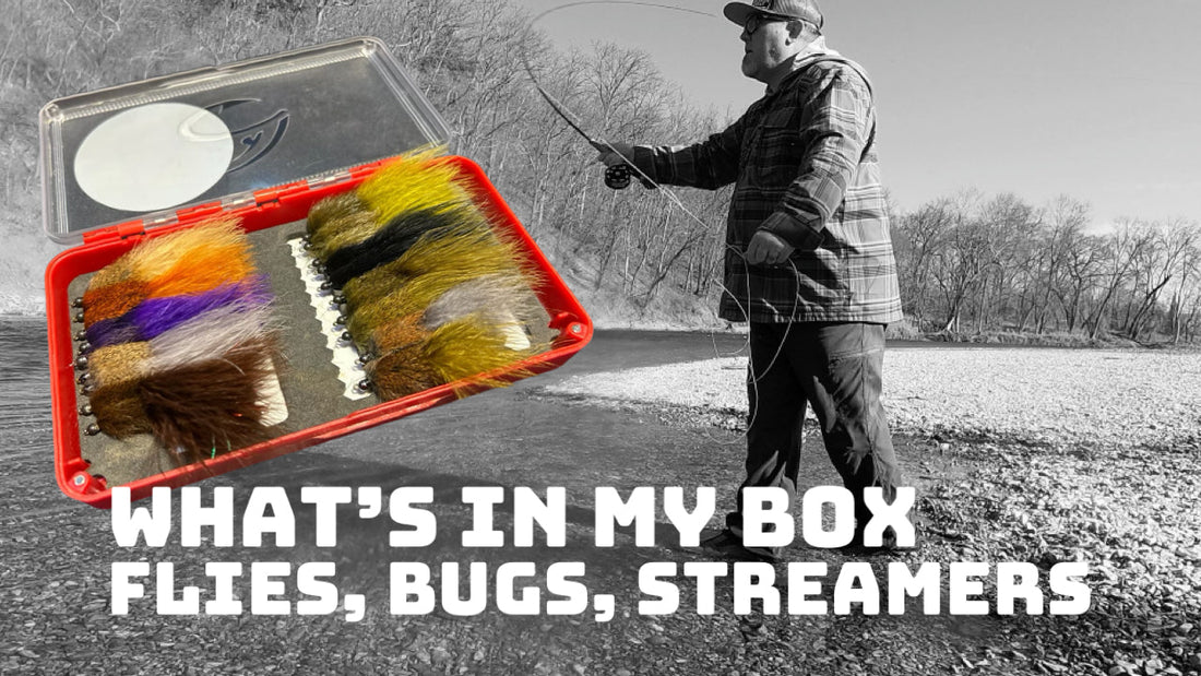What’s In The Box Flies, Bugs, Streamers