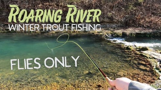 Flies Only Winter Trout Fishing at Roaring River State Park