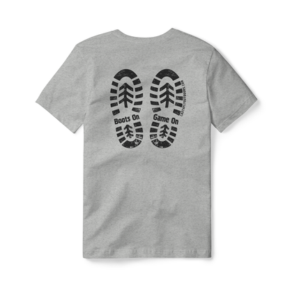 Boots On Game On T-Shirt