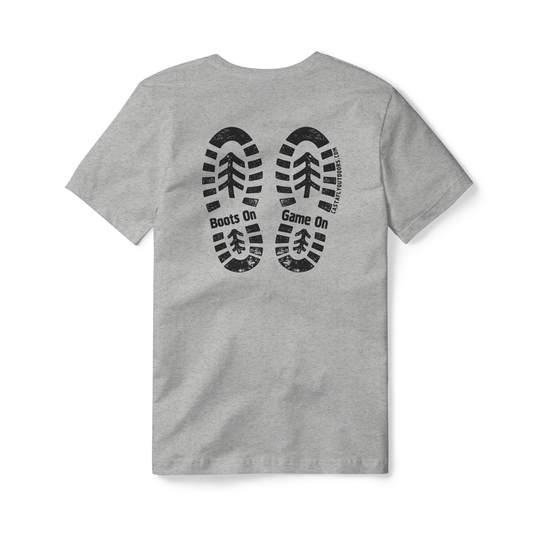 Boots On Game On T-Shirt