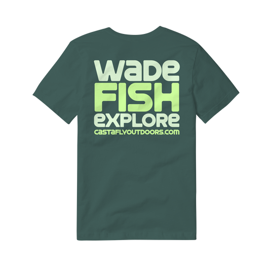 CASTAFLY Wade-Fish-Explore T-Shirt